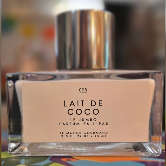 Le Monde Gourmand Lait de Coco Jumbo Parfum En L'eau & Body Mousse, New - Picture 2 of 5